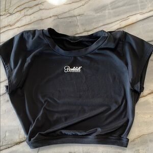 Bombshell Muscle Back Tee Sportswear Black Women's Top